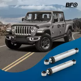 F6D340 BFO Lift Dual Steering Stabilizer Jlu Kit 4WD Jeep #2