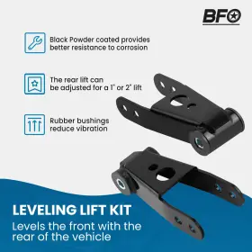 GM2YZL BFO Leveling Lift Coil Spacer Kit 2WD Ford Ranger #3