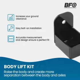 GUV6E1 BFO Body Lift Kit Tj 4WD Jeep Wrangler #2