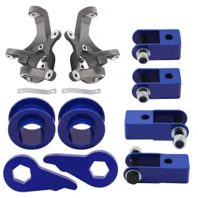 HT4XFV BFO Front Rear Lift Spindles Kit 2WD Chevy Gmc Tahoe