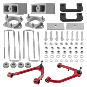 HYXGB0 BFO Front Rear Lift Powder Coated Kit 1500 4WD Sierra