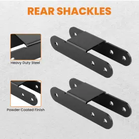I164FY BFO Rear Shackles Leveling Lift Kit S10 Chevy Gmc #2