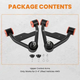 J0Z72W BFO Lift Front Upper Control Arms S10 4WD Chevy Gmc