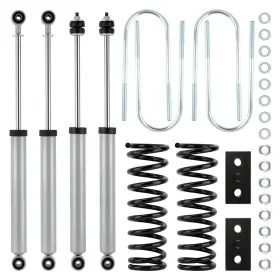 JZGA3F BFO Lift Coil Springs Shocks Kit 2500 3500 4WD Dodge