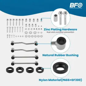 KBZ5EQ BFO Lift Shock Absorber Engines Kit Tj Jeep Wrangler #2