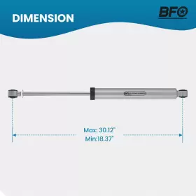 LCGRM5 BFO Suspension Lift Shocks Zinc Painting Kit F-150 2WD #3