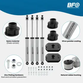 M3YJOW BFO Maxpeedingrods Leveling Lift Shocks Kit 2500 4WD #2