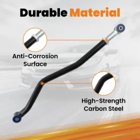 M6X4AG BFO Front Suspension Track Bar Jk Lift Wrangler #2