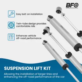 M7JT2Y BFO Lift Shocks Spacers Gladiator Jt Kit 4WD Jeep #2