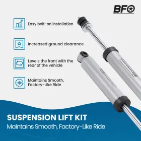 NTIO0P BFO Leveling Lift Shock Absorber Kit F-150 4WD #2