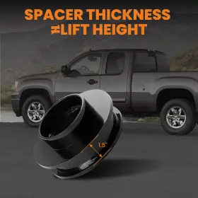 NZ67FG BFO Front Rear Lift Kit 1500 2WD Chevy Gmc Silverado #3