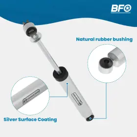 O5FUPX BFO Front Rear Lift Shocks Kit Xj 2WD 4WD Jeep #2