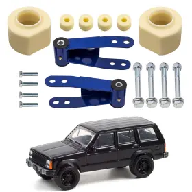 O5FUPX BFO Front Rear Lift Shocks Kit Xj 2WD 4WD Jeep #3