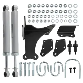 O6K3S0 BFO Dual Steering Stabilizer Shocks F250 F350 4WD Ford