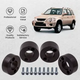 O6UMBG BFO Front Rear Leveling Lift Strut Spacers Kit Honda #3