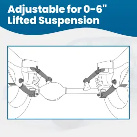 OPZ0XE BFO Upper Lower Control Arms Set Jk Jeep Wrangler #3