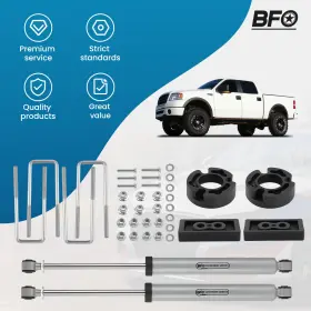 OZYX9U BFO Leveling Lift Shocks Kit F-150 2WD 4WD Ford