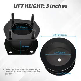 PGVIA3 BFO Lift Level Wk Kit Jeep Cherokee Commander #2