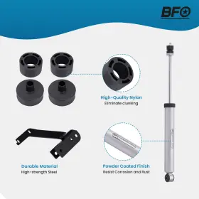 PHL458 BFO Suspension Lift Jk Tire Kit Jeep Wrangler #3