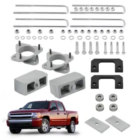 Q13FTE BFO Front Rear Lift Kit 1500 Chevrolet Silverado #3