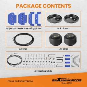 R527LK BFO Rear Air Helper Spring Suspension Kit Toyota #2