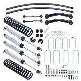 RCYGJ3 BFO Lift Shocks Absorber Kit Xj 2WD 4WD Jeep Cherokee