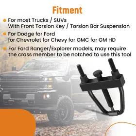 RWCXF7 BFO Torsion Key Unloading Tool Bar Removal Dodge Ford #2