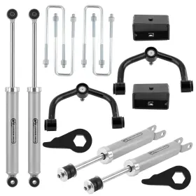 SBM05F BFO Lift Chev Shocks Control Arms Kit 1500 4WD Gmc