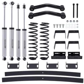 TIQ3WM BFO Suspension Lift Shocks Kit Xj 2WD 4WD Jeep