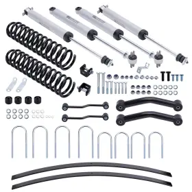TP9JL8 BFO Front Rear Lift Kit Xj 2WD 4WD Jeep Cherokee