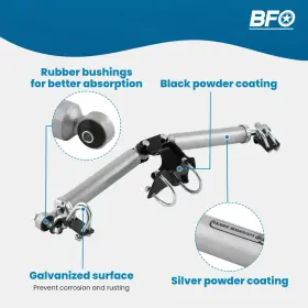 TSC0DJ BFO Lift Dual Stabilizer Steering Jk Kit 2WD 4WD Jeep #2