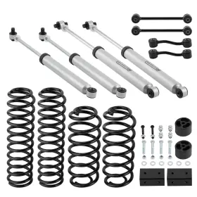 VSU7IG BFO Lift Jlu Coil Springs Shocks Kit 2WD 4WD Jeep
