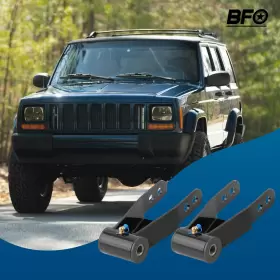 WCPZK9 BFO Rear Shackles Lift Level Kit Xj Jeep Cherokee #2