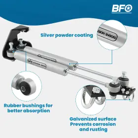XI3PDH BFO Dual Steering Stabilizer Yj Lift Kit 4WD Jeep #2