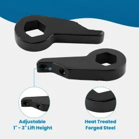 XSY7TL BFO Front Leveling Lift Torsion Bar Keys Kit S10 Chevy #2