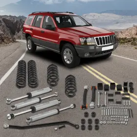 XZLM8R BFO Lift Shocks Kit 4WD Jeep Cherokee #2