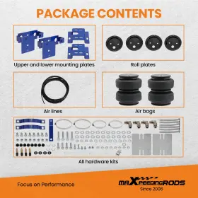 Y0MAJ3 BFO Rear Air Suspension Helper Spring Kit 2500 3500