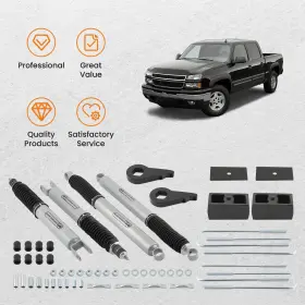 Y1RHB8 BFO Front Rear Lift Kit 1500 4WD Chevy Gmc Silverado #3