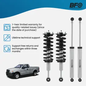 YAH6UM BFO Leveling Lift Struts Shocks Kit F-150 4WD Ford #3