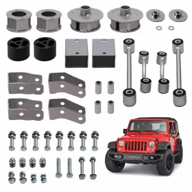 YBQH0C BFO Front Rear Lift Shock Relocation Brackets Jl Kit #2