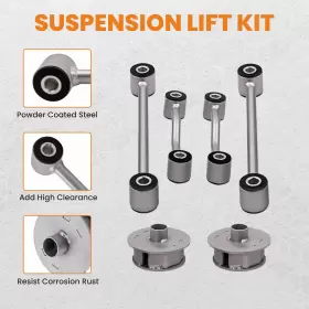 YBQH0C BFO Front Rear Lift Shock Relocation Brackets Jl Kit #3