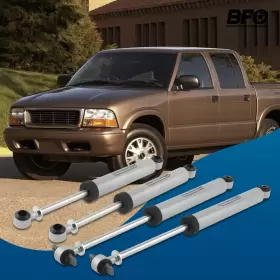 YRF5QA BFO Lift Shackles Kit S10 4WD Chevy Gmc Sonoma #3