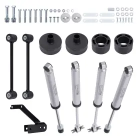 Z758XK BFO Lift Coil Spring Spacers Shocks Jk Kit Jeep