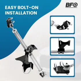 ZCG2DB BFO Dual Steering Stabilizer Lifted F250 F350 4WD Ford #2