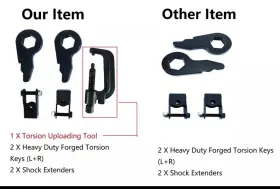 S4587 BTSHUB Torsion Bars Lift Key Unloading Tool Shock #2