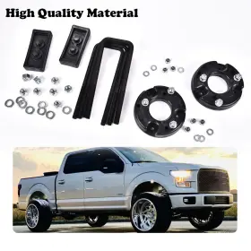 C-02LKA1201CBK CARLIGHTS Leveling Lift Suspension Kit F-150 #2