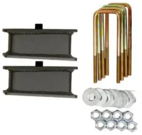 BLO2F-B CHASSIS-WORKS Lift Blocks Leveling Kit 1500 2500 3500