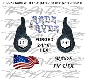 KEY-AS8505-DRP-20 CHASSIS-WORKS Hex Torsion Keys Lowering Kit