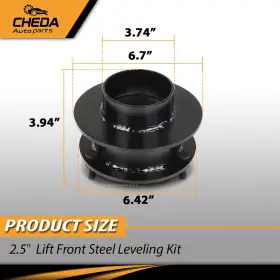 GPL967215 CHEDA Lift Front Steel Leveling Kit 1500 2500 3500 #3