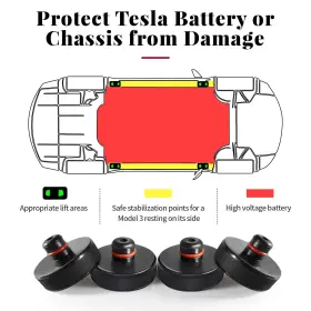 779172973473 CHIRANO Lifting Jack Pad Tesla Pucks Storage #2